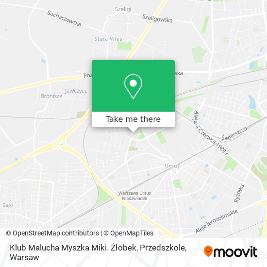 Klub Malucha Myszka Miki. Żłobek, Przedszkole map