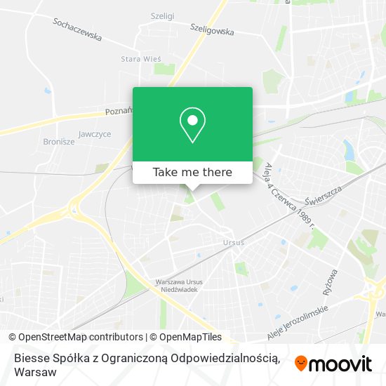 Biesse Spółka z Ograniczoną Odpowiedzialnością map