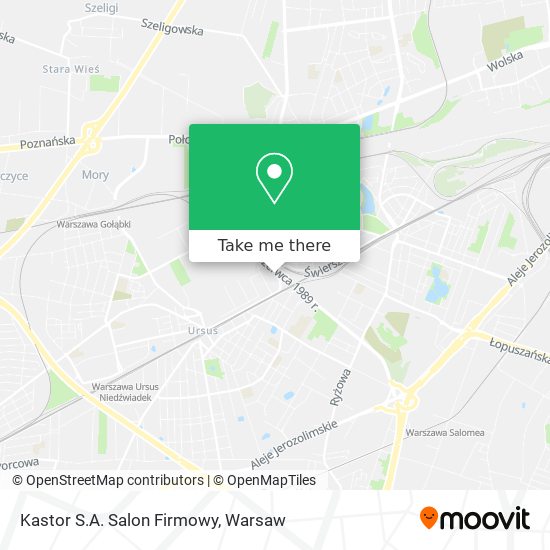 Kastor S.A. Salon Firmowy map