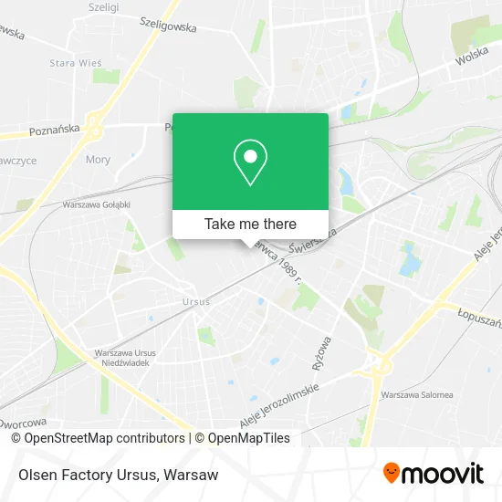 Olsen Factory Ursus map