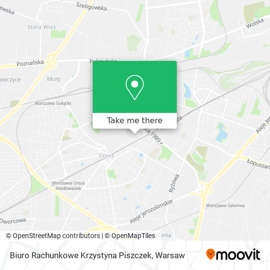 Biuro Rachunkowe Krzystyna Piszczek map