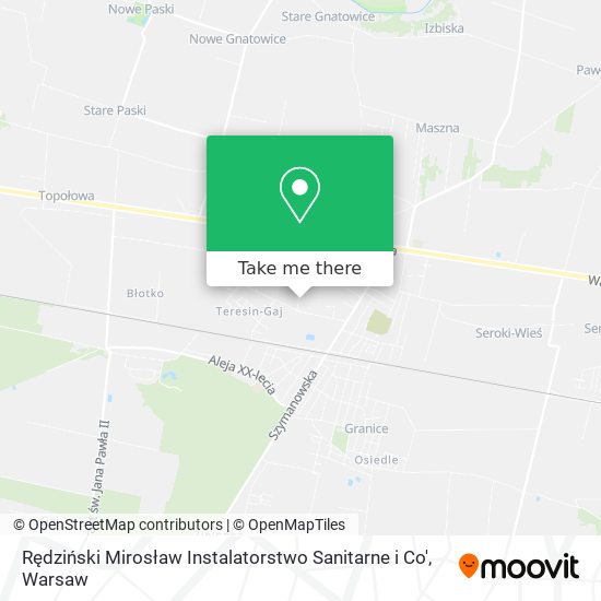 Rędziński Mirosław Instalatorstwo Sanitarne i Co' map