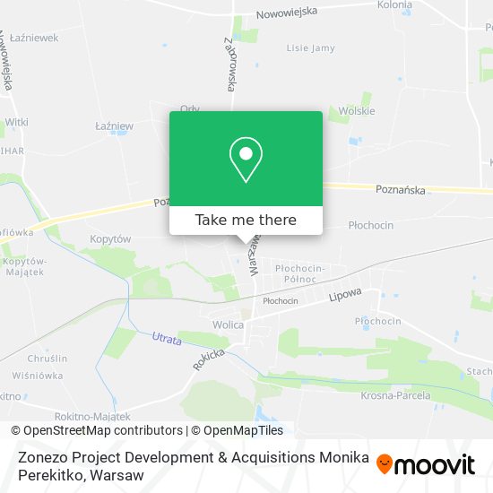 Zonezo Project Development & Acquisitions Monika Perekitko map