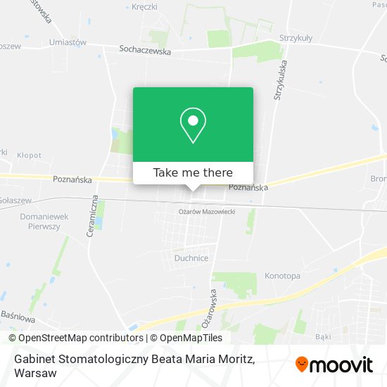 Gabinet Stomatologiczny Beata Maria Moritz map