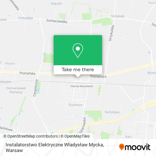 Instalatorstwo Elektryczne Władysław Mycka map