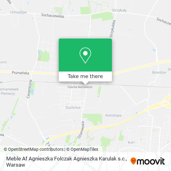 Meble Af Agnieszka Folczak Agnieszka Karulak s.c. map