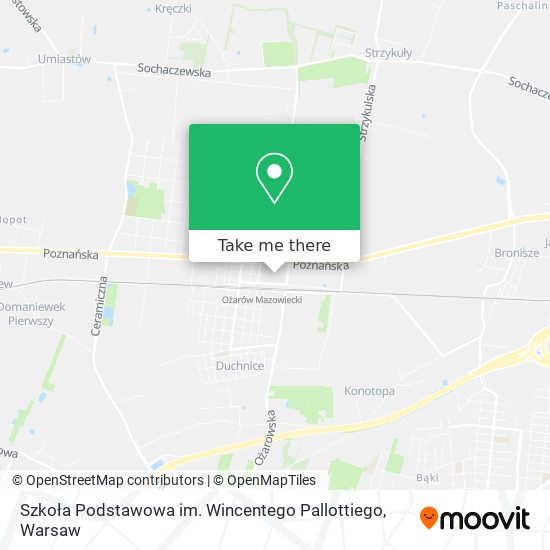 Szkoła Podstawowa im. Wincentego Pallottiego map