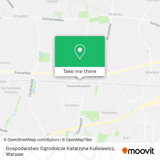 Gospodarstwo Ogrodnicze Katarzyna Kulisiewicz map