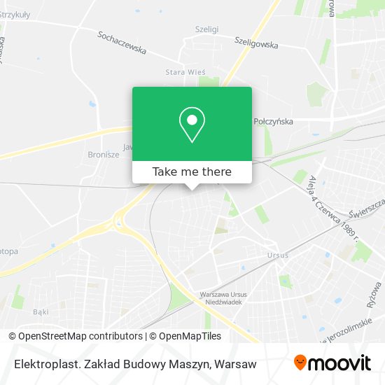 Elektroplast. Zakład Budowy Maszyn map