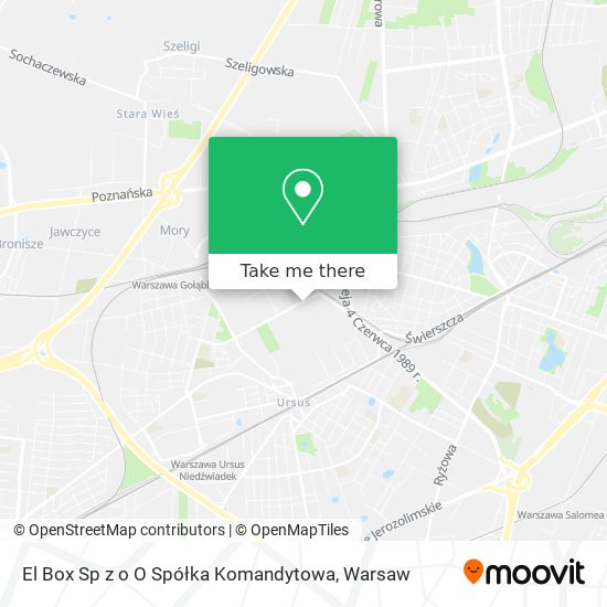 El Box Sp z o O Spółka Komandytowa map