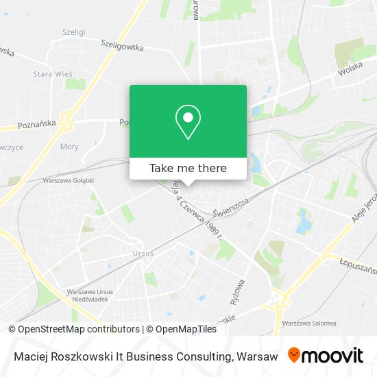 Maciej Roszkowski It Business Consulting map