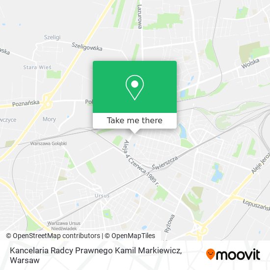 Kancelaria Radcy Prawnego Kamil Markiewicz map