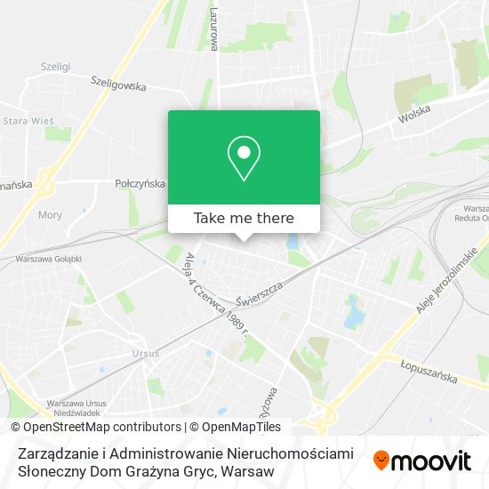 Zarządzanie i Administrowanie Nieruchomościami Słoneczny Dom Grażyna Gryc map