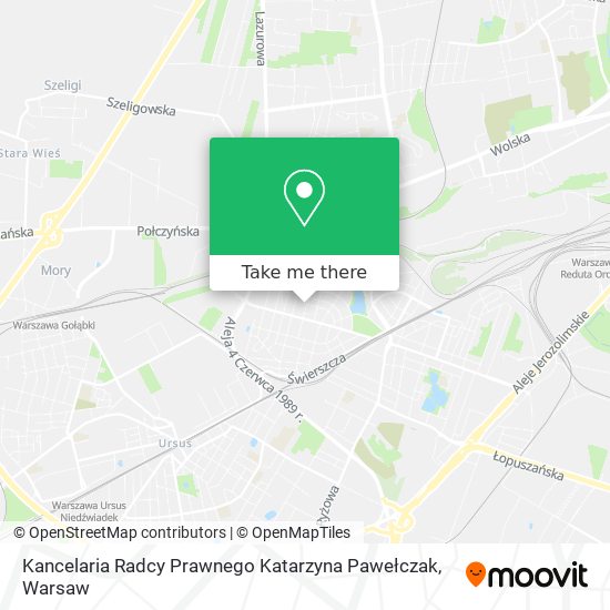 Kancelaria Radcy Prawnego Katarzyna Pawełczak map