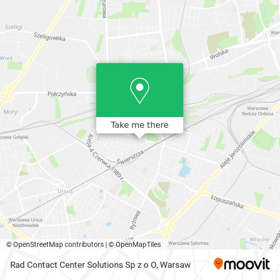 Rad Contact Center Solutions Sp z o O map