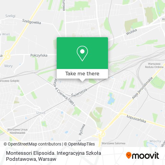 Montessori Elipsoida. Integracyjna Szkoła Podstawowa map