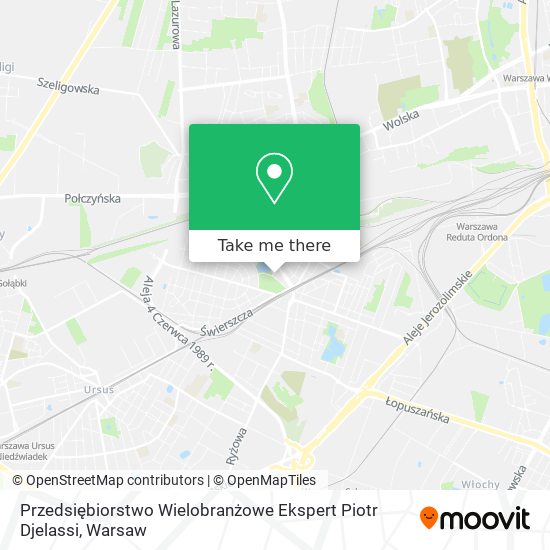 Przedsiębiorstwo Wielobranżowe Ekspert Piotr Djelassi map