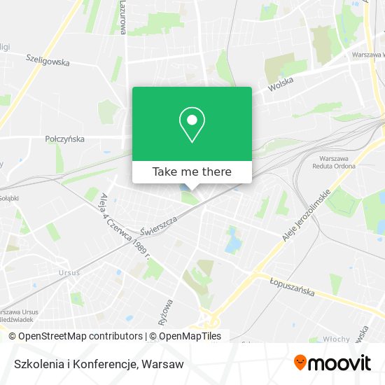 Szkolenia i Konferencje map