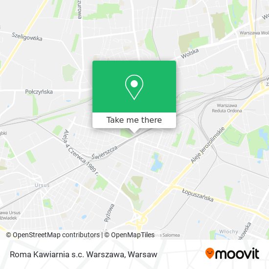 Roma Kawiarnia s.c. Warszawa map