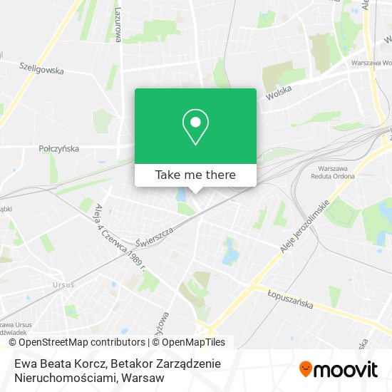 Ewa Beata Korcz, Betakor Zarządzenie Nieruchomościami map