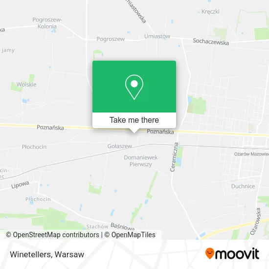 Winetellers map