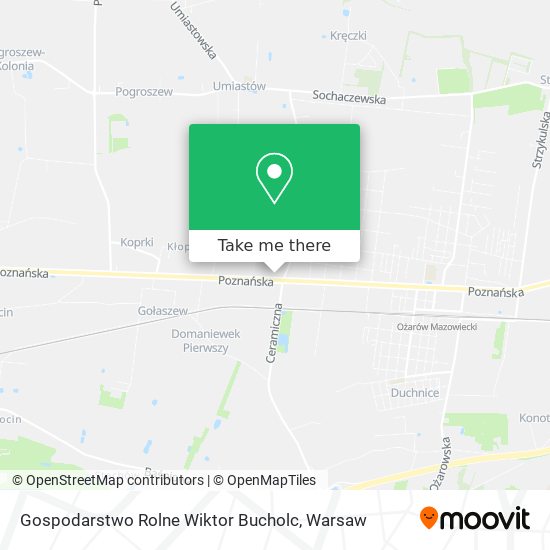 Gospodarstwo Rolne Wiktor Bucholc map