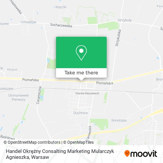 Handel Okrężny Consalting Marketing Mularczyk Agnieszka map