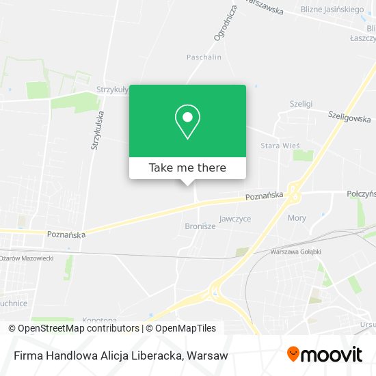 Firma Handlowa Alicja Liberacka map