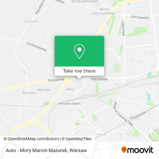 Auto - Mory Marcin Mazurek map