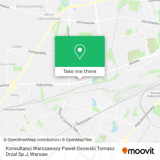 Konsultanci Warszawscy Paweł Osowski Tomasz Drzał Sp.J map