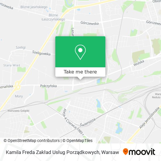 Kamila Freda Zakład Usług Porządkowych map