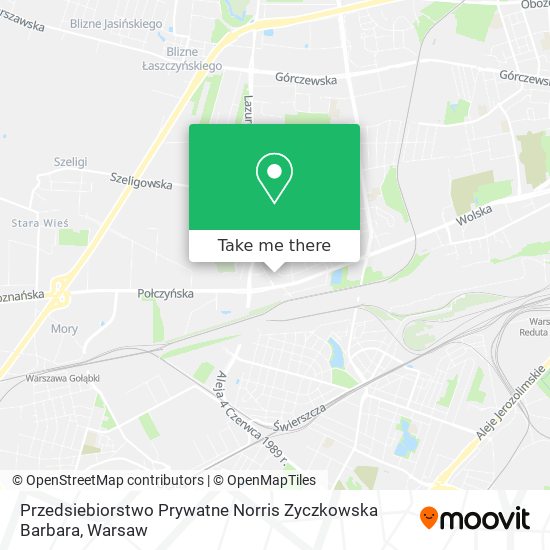 Przedsiebiorstwo Prywatne Norris Zyczkowska Barbara map