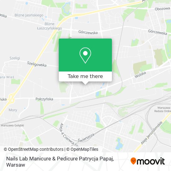 Nails Lab Manicure & Pedicure Patrycja Papaj map