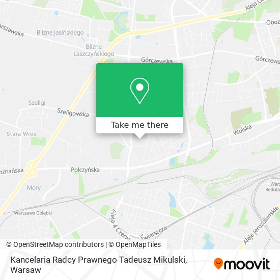 Kancelaria Radcy Prawnego Tadeusz Mikulski map