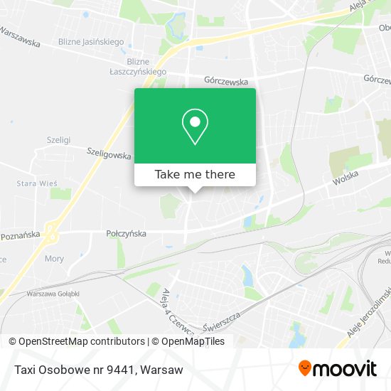 Taxi Osobowe nr 9441 map