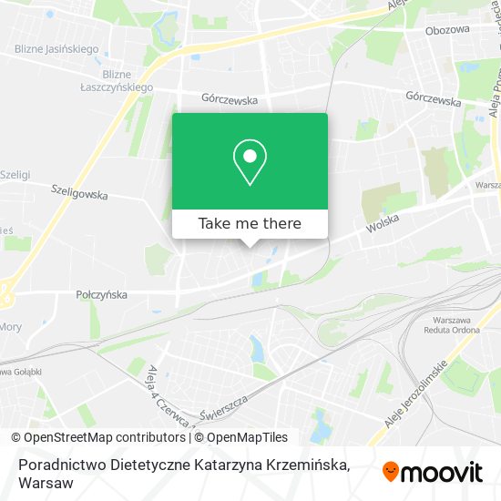 Poradnictwo Dietetyczne Katarzyna Krzemińska map