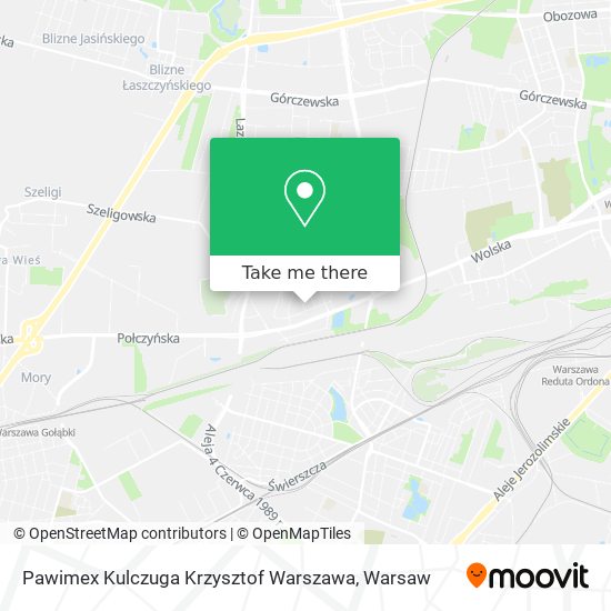 Карта Pawimex Kulczuga Krzysztof Warszawa