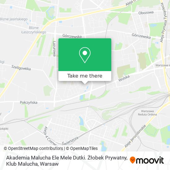 Akademia Malucha Ele Mele Dutki. Żłobek Prywatny, Klub Malucha map