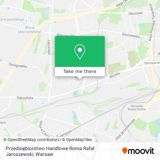 Przedsiębiorstwo Handlowe Roma Rafał Jaroszewski map