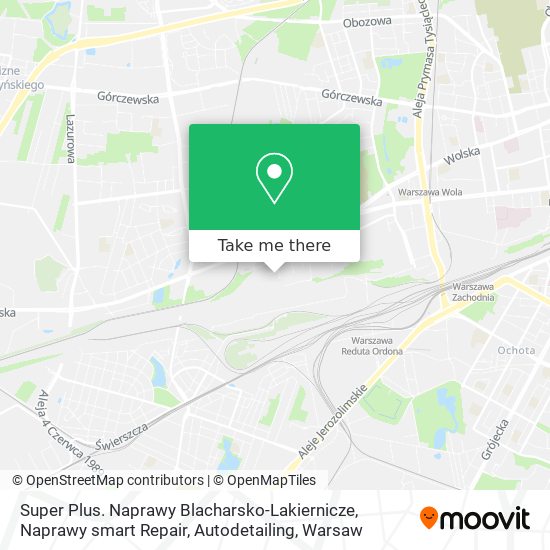 Super Plus. Naprawy Blacharsko-Lakiernicze, Naprawy smart Repair, Autodetailing map