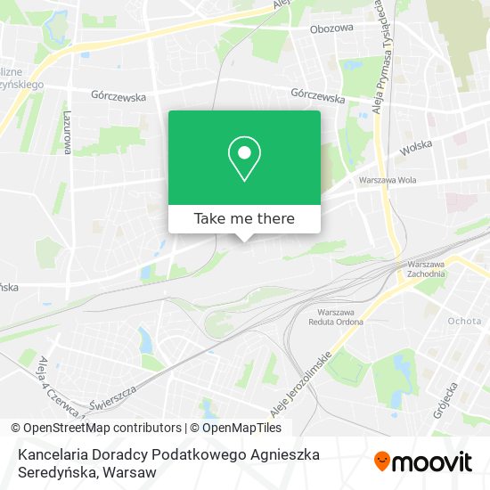 Kancelaria Doradcy Podatkowego Agnieszka Seredyńska map