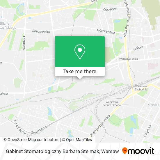 Карта Gabinet Stomatologiczny Barbara Stelmak