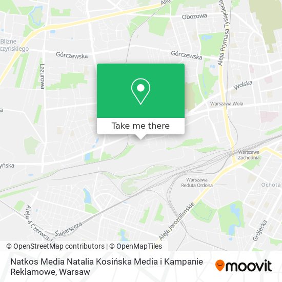 Natkos Media Natalia Kosińska Media i Kampanie Reklamowe map