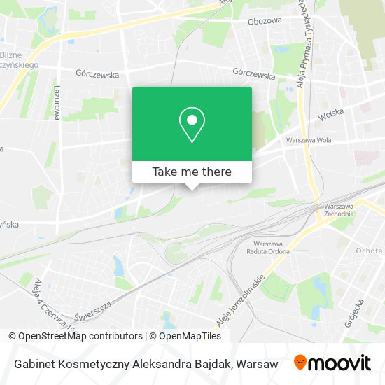 Gabinet Kosmetyczny Aleksandra Bajdak map