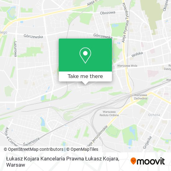 Łukasz Kojara Kancelaria Prawna Łukasz Kojara map