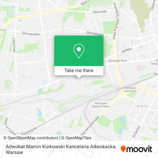 Adwokat Marcin Kurkowski Kancelaria Adwokacka map