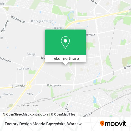 Factory Design Magda Bączyńska map