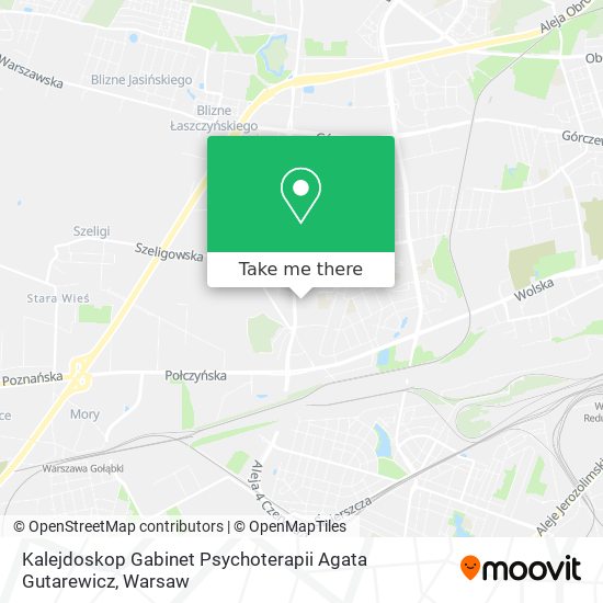 Kalejdoskop Gabinet Psychoterapii Agata Gutarewicz map