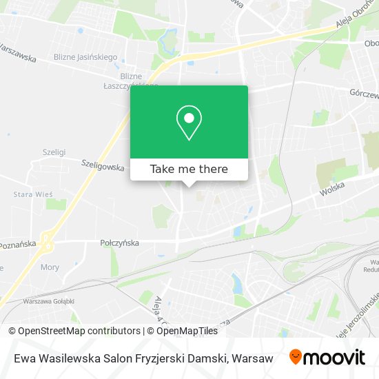 Ewa Wasilewska Salon Fryzjerski Damski map