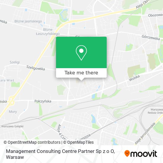 Management Consulting Centre Partner Sp z o O map